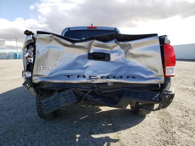 5TFSX5EN9LX071361 - 2020 TOYOTA TACOMA ACCESS CAB ვერცხლისფერი ფოტო 6