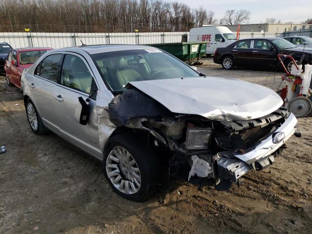 3FADP0L38AR365536 - 2010 FORD FUSION HYBRID SILVER photo 4