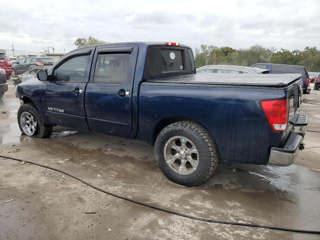 1N6BA07A76N544914 - 2006 NISSAN TITAN XE BLUE photo 2