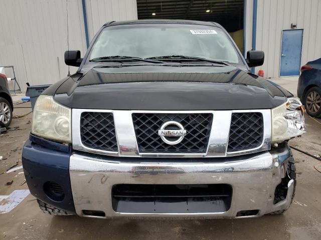 1N6BA07A76N544914 - 2006 NISSAN TITAN XE BLUE photo 5