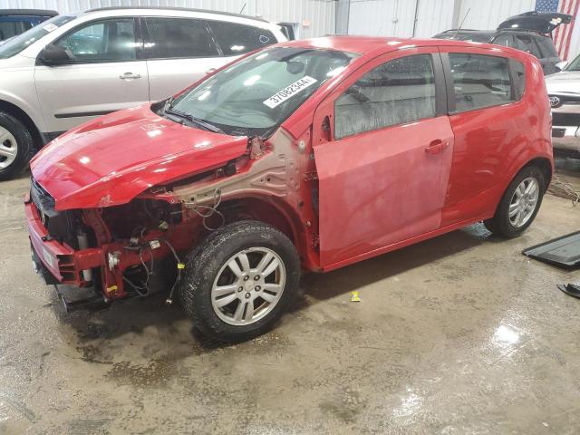 1G1JA6SHXC4106808 - 2012 CHEVROLET SONIC LS RED photo 1