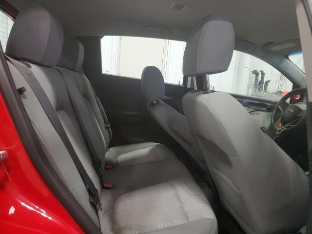 1G1JA6SHXC4106808 - 2012 CHEVROLET SONIC LS RED photo 10