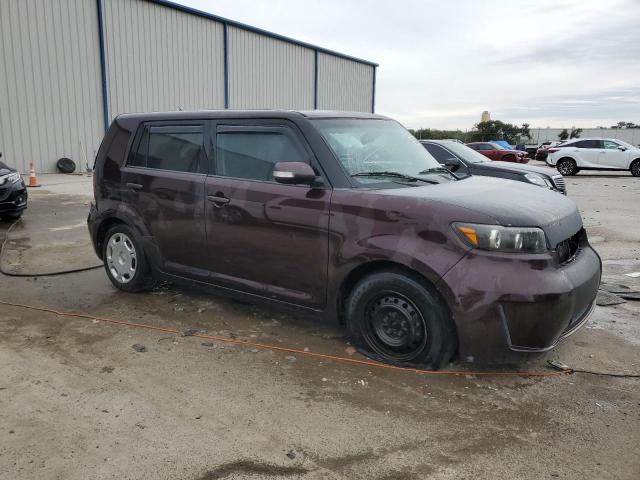 JTLKE50E281028427 - 2008 TOYOTA SCION XB BURGUNDY photo 4