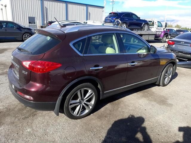 JN1AJ0HPXCM400182 - 2012 INFINITI EX35 BASE BURGUNDY photo 3