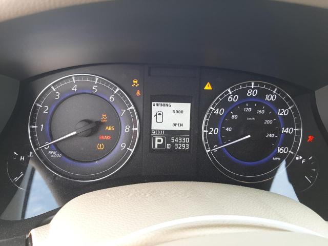 JN1AJ0HPXCM400182 - 2012 INFINITI EX35 BASE ბურგუნდია ფოტო 9