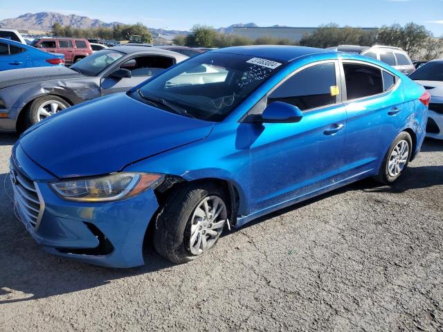 5NPD74LF8HH196224 - 2017 HYUNDAI ELANTRA SE BLUE photo 1