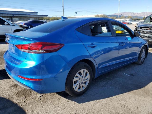 5NPD74LF8HH196224 - 2017 HYUNDAI ELANTRA SE BLUE photo 3