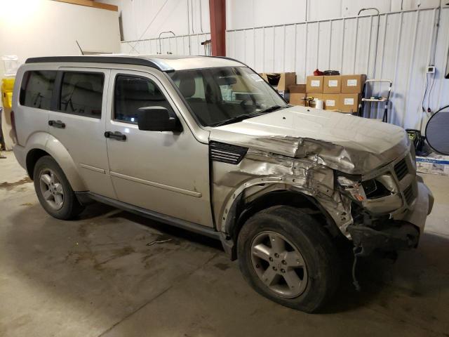 1D8GU28K28W178233 - 2008 DODGE NITRO SXT SILVER photo 4