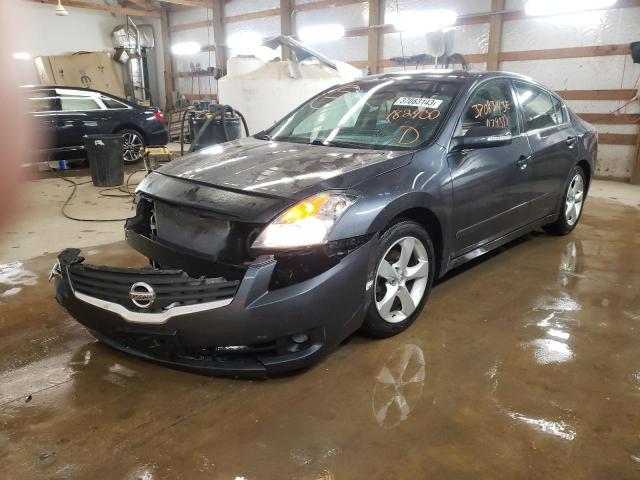 1N4BL21E38C182430 - 2008 NISSAN ALTIMA 3.5SE GRAY photo 1