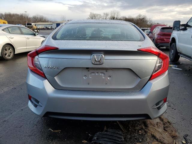 2HGFC2F51JH592328 - 2018 HONDA CIVIC LX SILVER photo 6