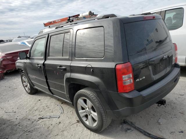 1C4NJRFBXED538611 - 2014 JEEP PATRIOT LATITUDE BLACK photo 2