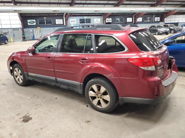 4S4BRDKC1C2253538 - 2012 SUBARU OUTBACK 3.6R LIMITED RED photo 2