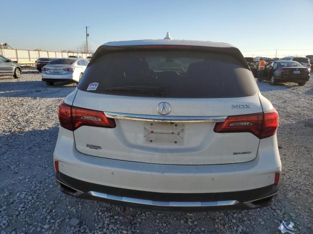 5FRYD4H54HB012114 - 2017 ACURA MDX TECHNOLOGY WHITE photo 6