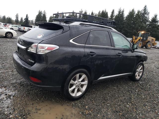 2T2BK1BA0AC064556 - 2010 LEXUS RX 350 BLACK photo 3