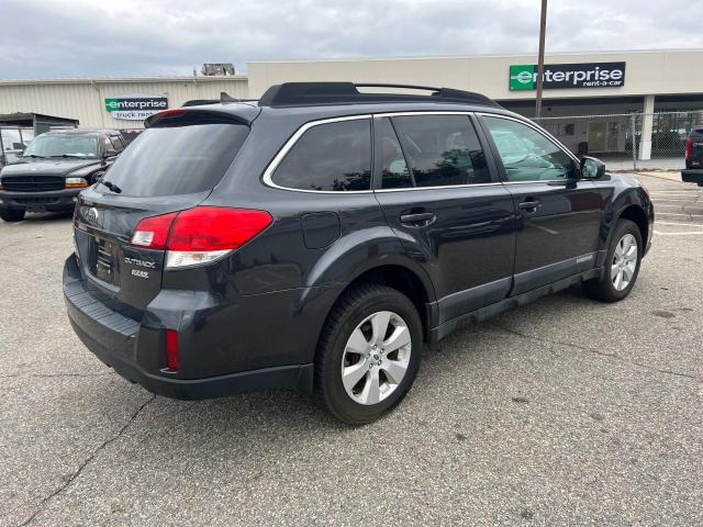 4S4BRBKC2C3265728 - 2012 SUBARU OUTBACK 2.5I LIMITED GRAY photo 4