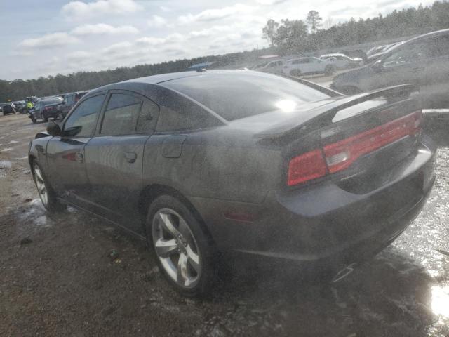 2C3CDXHGXEH338248 - 2014 DODGE CHARGER SXT GRAY photo 2