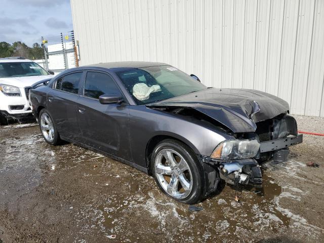 2C3CDXHGXEH338248 - 2014 DODGE CHARGER SXT GRAY photo 4