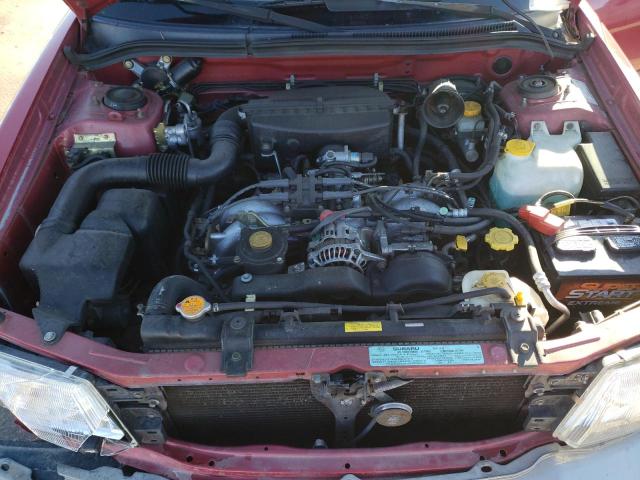 JF1SF6557YH700177 - 2000 SUBARU FORESTER S 红色 照片 11