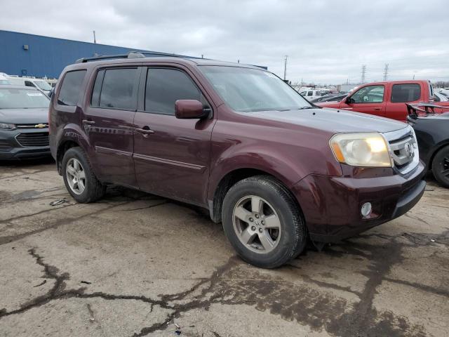 5FNYF4H45AB023969 - 2010 HONDA PILOT EX BURGUNDY photo 4