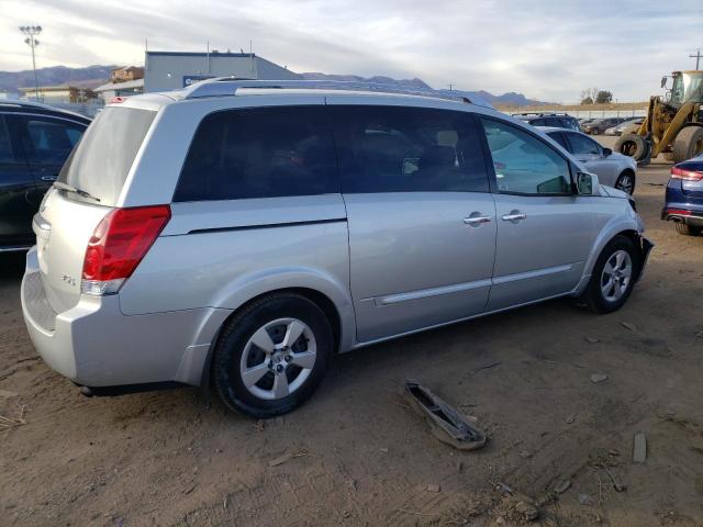 5N1BV28U38N114470 - 2008 NISSAN QUEST S SILVER photo 3