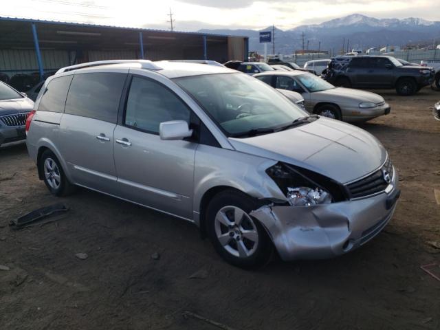 5N1BV28U38N114470 - 2008 NISSAN QUEST S SILVER photo 4