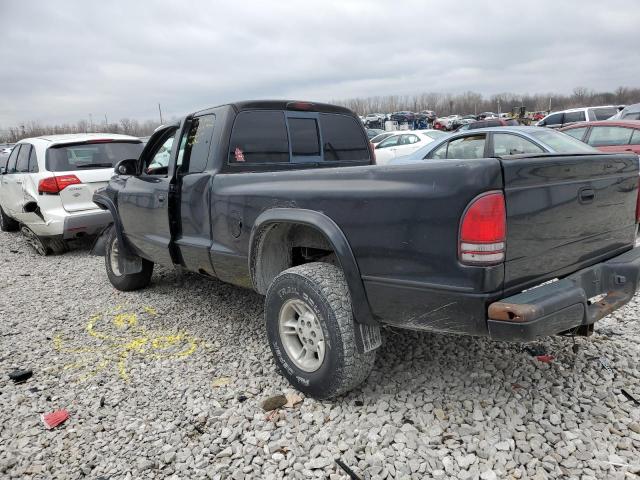 1B7GG23X1VS130640 - 1997 DODGE DAKOTA BLACK photo 2