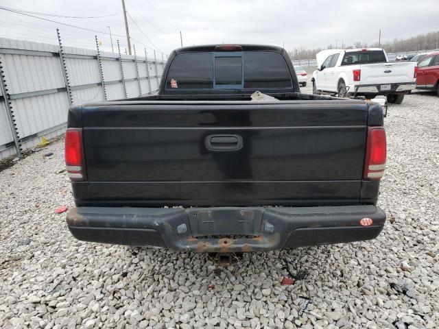 1B7GG23X1VS130640 - 1997 DODGE DAKOTA BLACK photo 6