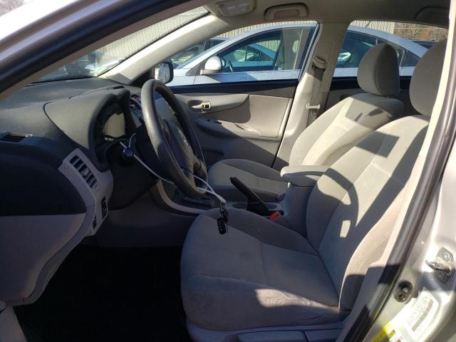 5YFBU4EE1CP064468 - 2012 TOYOTA COROLLA BASE SILVER photo 7