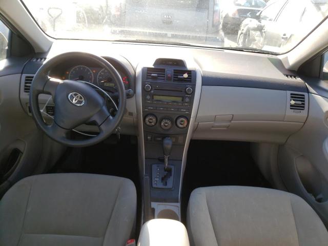 5YFBU4EE1CP064468 - 2012 TOYOTA COROLLA BASE SILVER photo 8