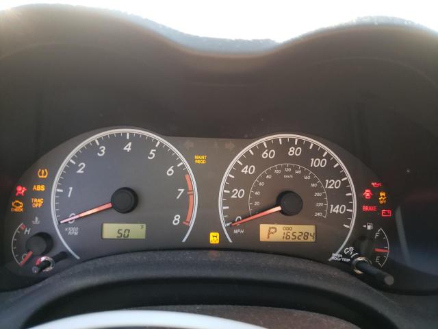 5YFBU4EE1CP064468 - 2012 TOYOTA COROLLA BASE SILVER photo 9