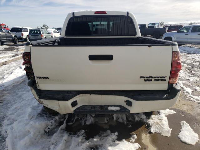 5TEJU62N27Z356772 - 2007 TOYOTA TACOMA DOUBLE CAB PRERUNNER WHITE photo 6