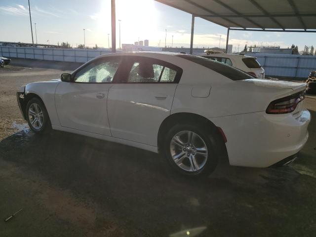 2C3CDXBG6NH157107 - 2022 DODGE CHARGER SXT WHITE photo 2