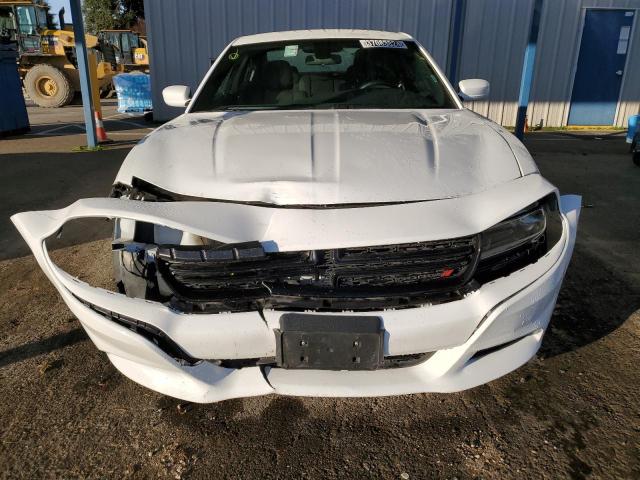 2C3CDXBG6NH157107 - 2022 DODGE CHARGER SXT WHITE photo 5