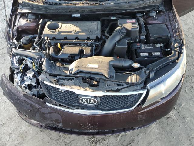 KNAFU4A21A5288649 - 2010 KIA FORTE EX BROWN photo 11