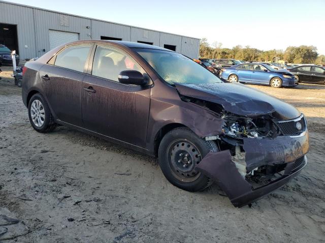 KNAFU4A21A5288649 - 2010 KIA FORTE EX BROWN photo 4