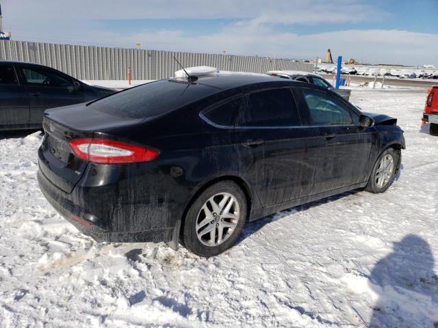 3FA6P0H75DR114594 - 2013 FORD FUSION SE BLACK photo 3