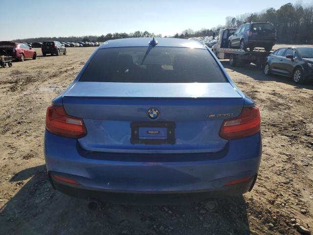 WBA1J7C55GV290229 - 2016 BMW M235I BLUE photo 6