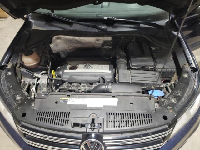 WVGBV3AX1EW509232 - 2014 VOLKSWAGEN TIGUAN S BLUE photo 11