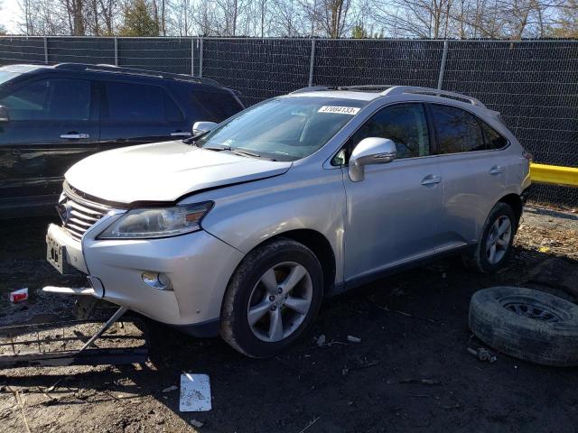 2T2BK1BA9DC166538 - 2013 LEXUS RX 350 BASE SILVER photo 1