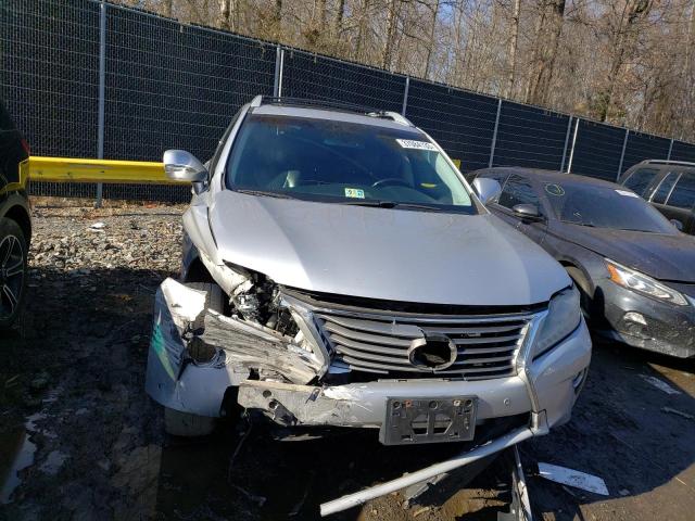 2T2BK1BA9DC166538 - 2013 LEXUS RX 350 BASE SILVER photo 5