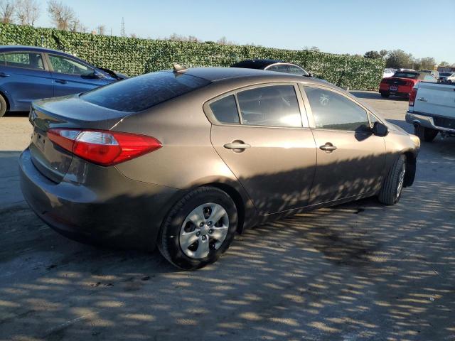 KNAFX4A69F5358139 - 2015 KIA FORTE LX GRAY photo 3