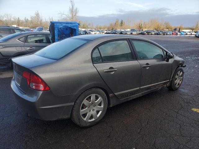 1HGFA16526L015964 - 2006 HONDA CIVIC LX GRAY photo 3