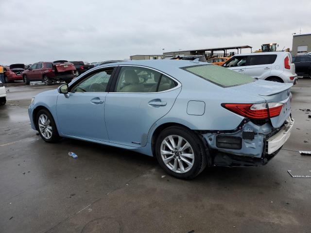 JTHBW1GG6E2062917 - 2014 LEXUS ES 300H BLUE photo 2