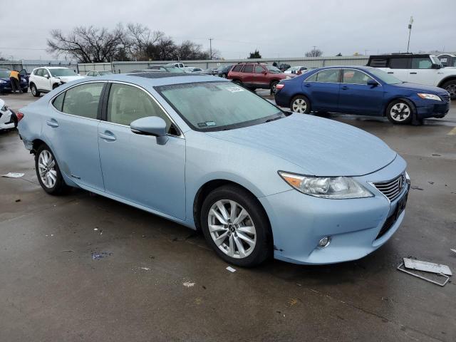 JTHBW1GG6E2062917 - 2014 LEXUS ES 300H BLUE photo 4