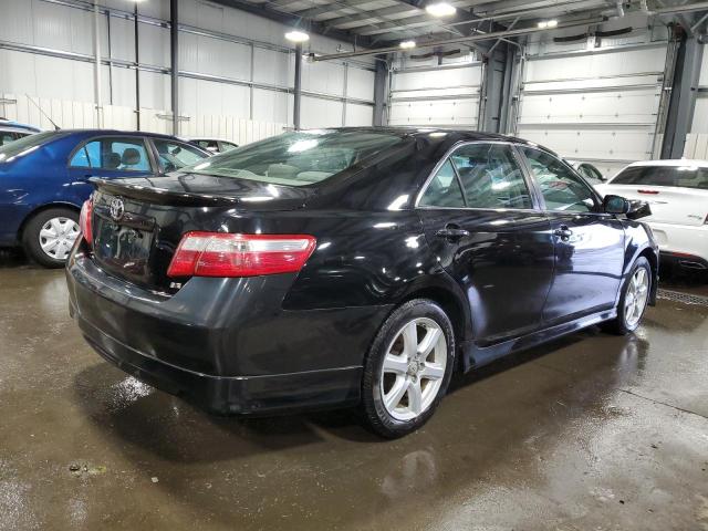 4T1BE46K99U287267 - 2009 TOYOTA CAMRY BASE BLACK photo 3