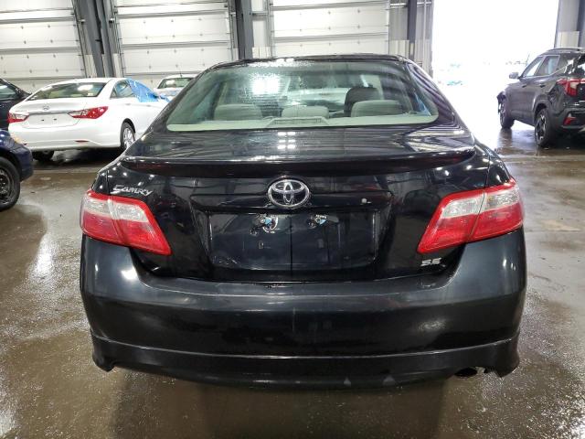 4T1BE46K99U287267 - 2009 TOYOTA CAMRY BASE BLACK photo 6