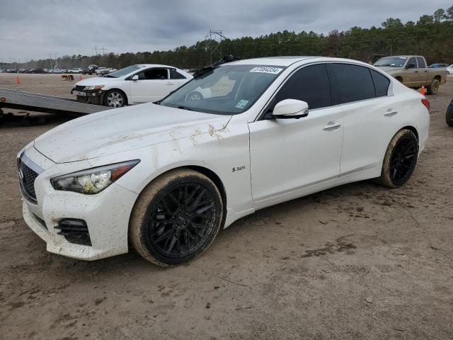 JN1FV7ARXGM451007 - 2016 INFINITI Q50 RED SPORT 400 WHITE photo 1