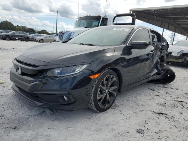 19XFC2F8XME004189 - 2021 HONDA CIVIC SPORT 黑色 照片 1