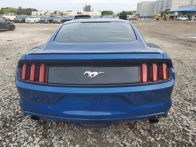 1FA6P8TH6H5240776 - 2017 FORD MUSTANG BLUE photo 6