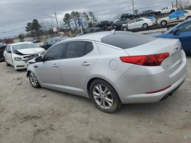 5XXGM4A7XDG225293 - 2013 KIA OPTIMA LX SILVER photo 2